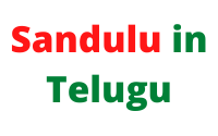 Sandulu in Telugu